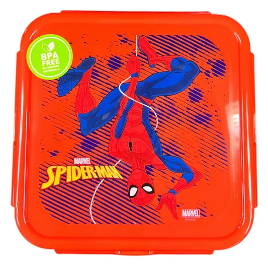Hermetico Cuadrado 750ml Spiderman