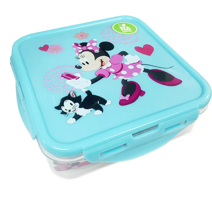 Hermetico Cuadrado 750ml Minnie Mouse
