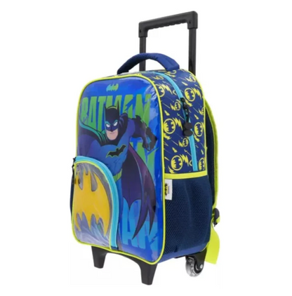 Mochila Batman con Ruedas Dc Comics Infantil