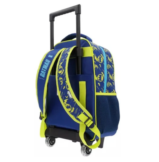 Mochila Batman con Ruedas Dc Comics Infantil