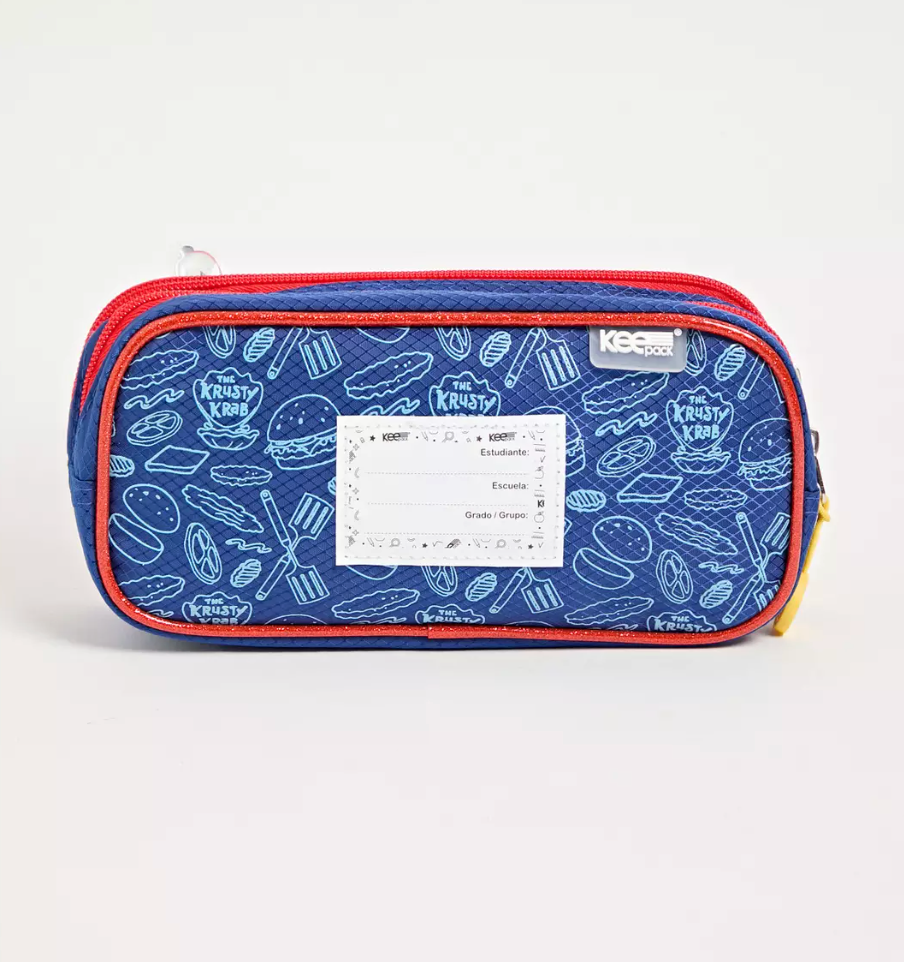 Estuche Bob Esponja Infantil