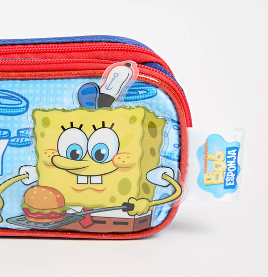 Estuche Bob Esponja Infantil