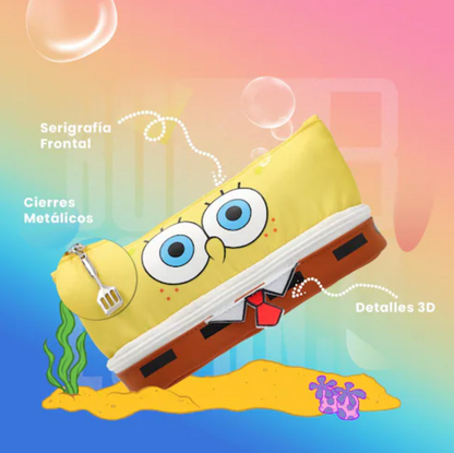 Estuche Doble Bob Esponja