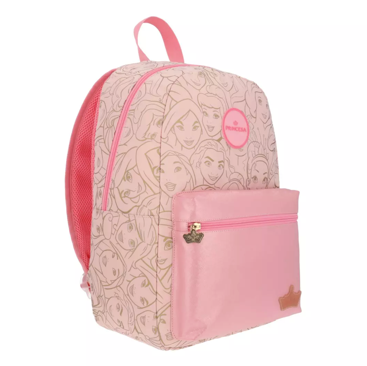 Mochila Princess Juvenil Rosa