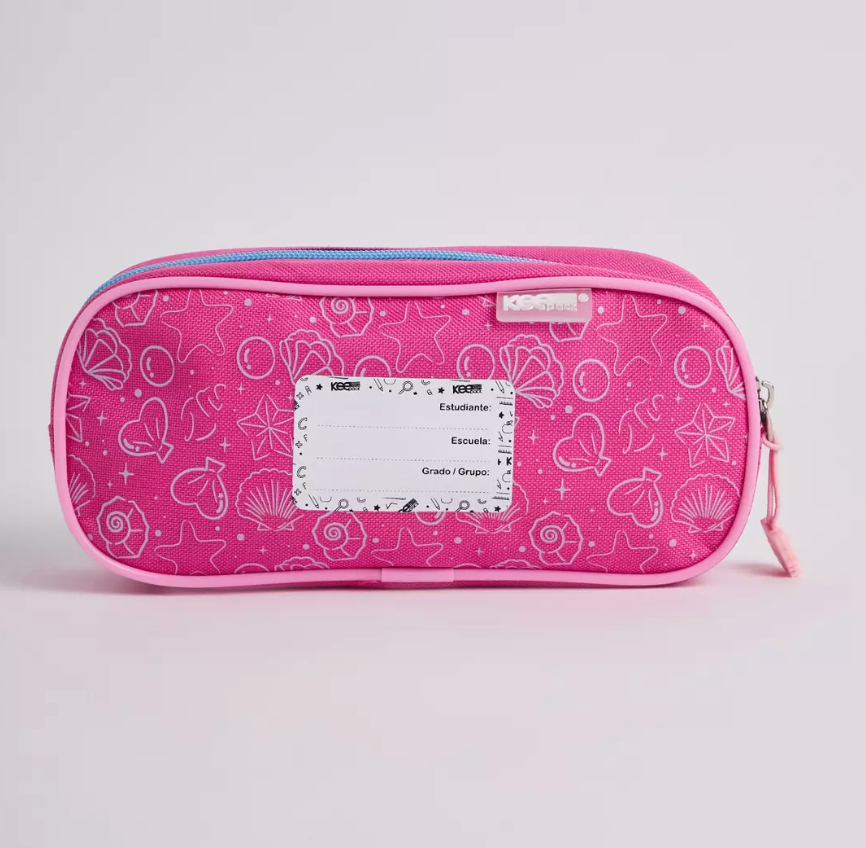 Estuche Escolar Hello Kitty Infantil Rosa
