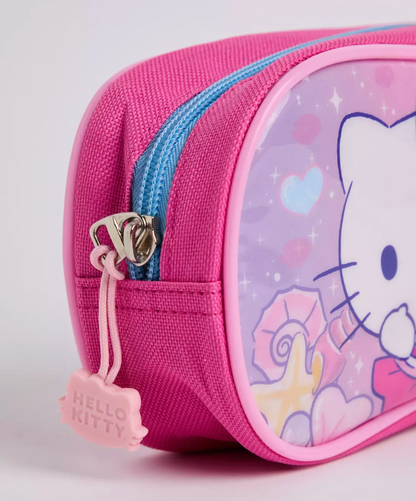 Estuche Escolar Hello Kitty Infantil Rosa