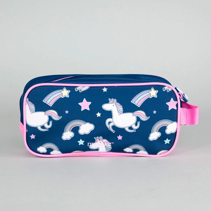 Pack Escolar Kids Unicornio Moose Mochila + Lonchera + Estuche