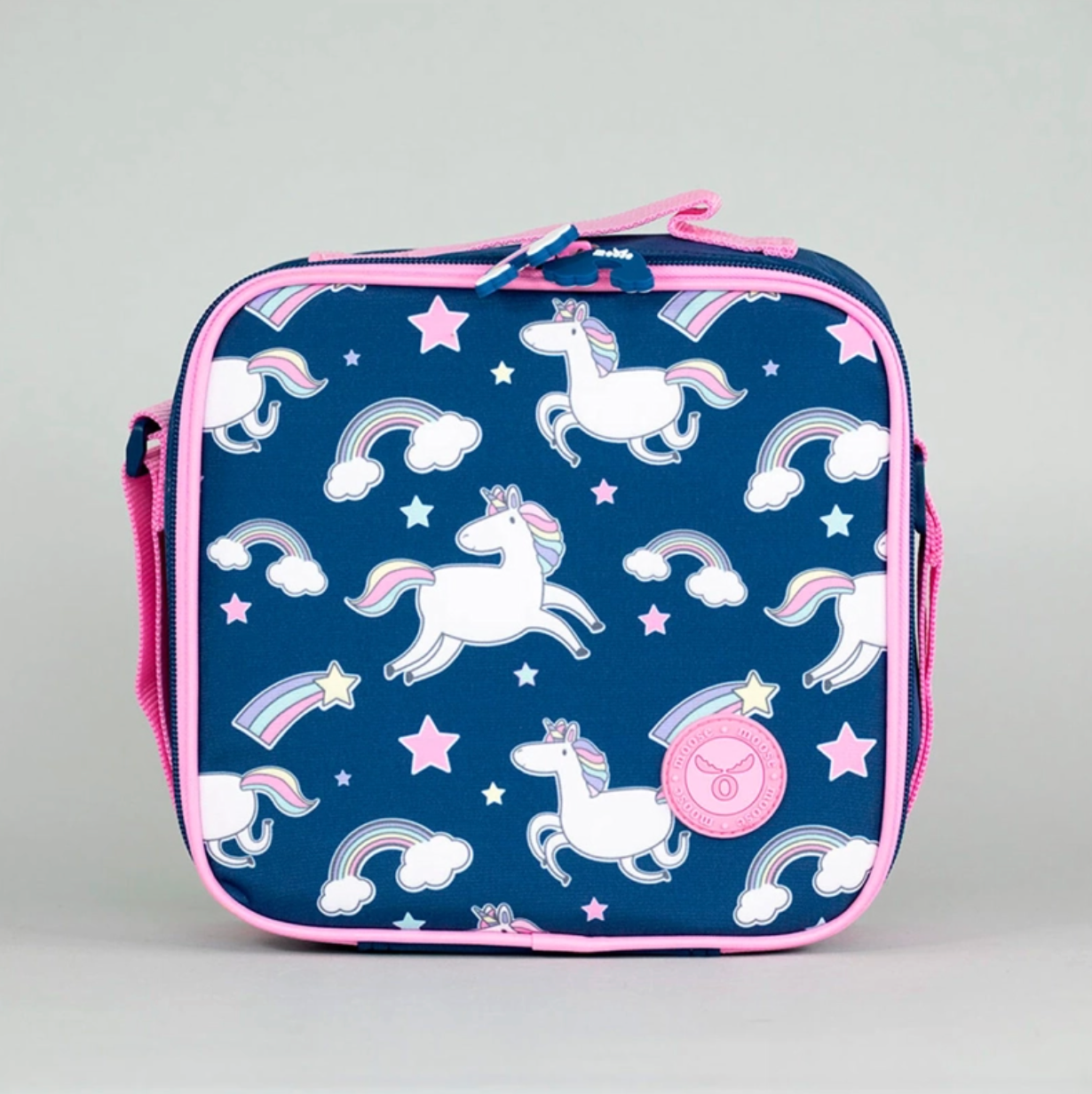 Pack Escolar Kids Unicornio Moose Mochila + Lonchera + Estuche