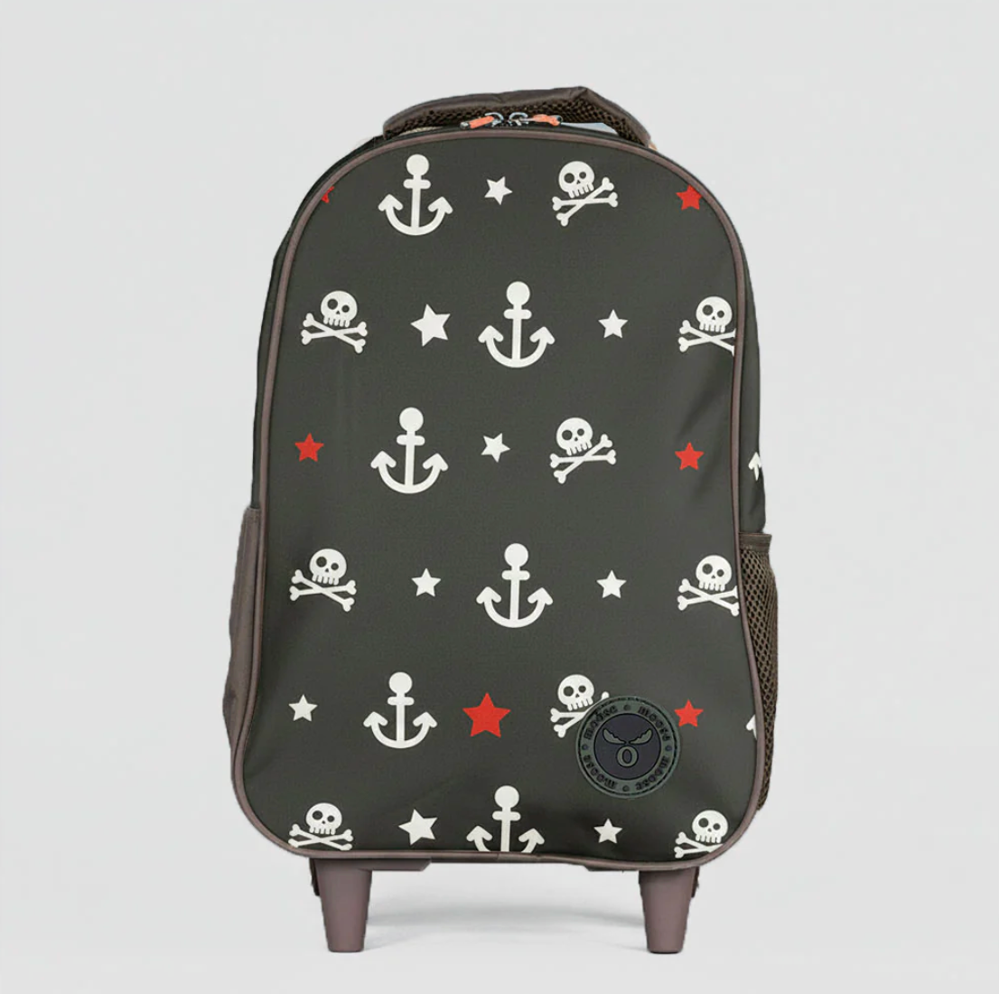 Pack Escolar Kids Pirata y Calavera Moose Mochila + Lonchera + Estuche