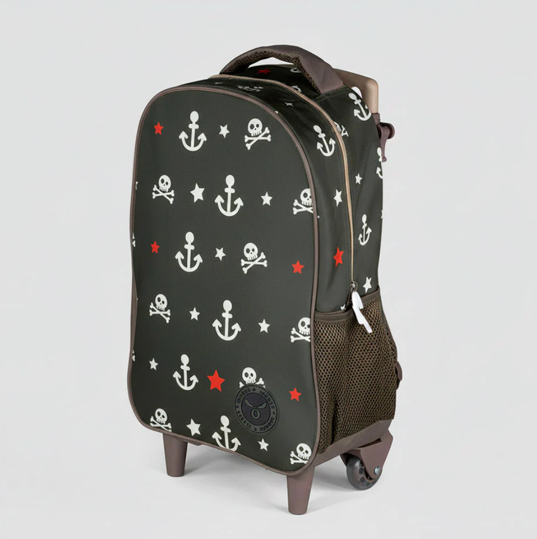Pack Escolar Kids Pirata y Calavera Moose Mochila + Lonchera + Estuche
