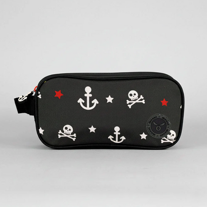 Pack Escolar Kids Pirata y Calavera Moose Mochila + Lonchera + Estuche