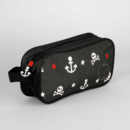 Pack Escolar Kids Pirata y Calavera Moose Mochila + Lonchera + Estuche