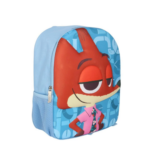 Mochila 3D Face Zootopia Nick