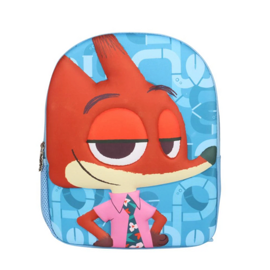 Mochila 3D Face Zootopia Nick