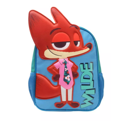 Mochila 3D Face Zootopia Nick con Orejas