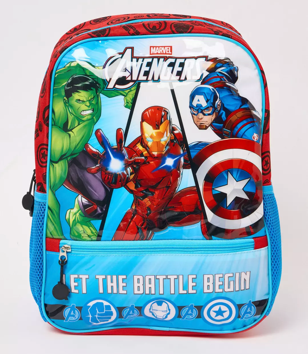 Set 3 en 1 Avengers Infantil Mochila + Lonchera + Estuche
