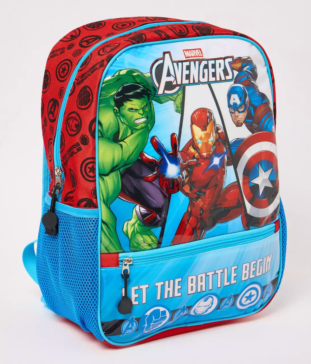 Set 3 en 1 Avengers Infantil Mochila + Lonchera + Estuche