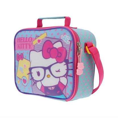 Pack Escolar Mochila con Ruedas Hello Kitty Infantil
