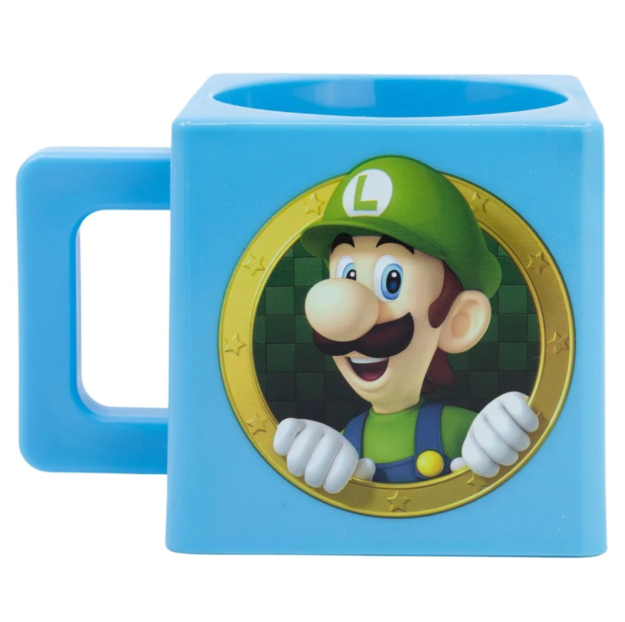 Tazon Plastico Cuadrado Super Mario 290ml