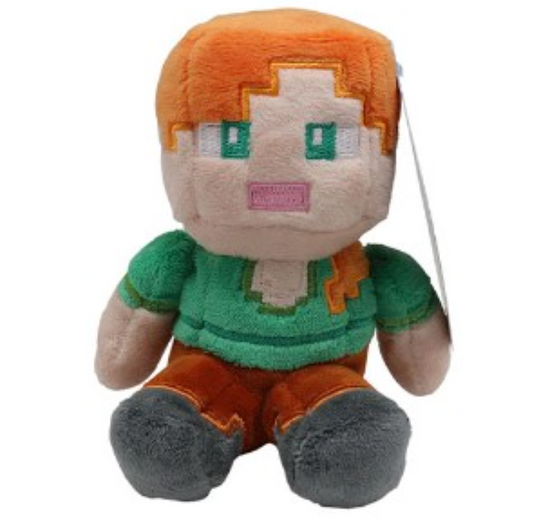 Peluche Minecraft 4.5 Mini Plush 12cm Alex