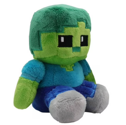 Peluche Minecraft 4.5 Mini Plush 12cm Zombie