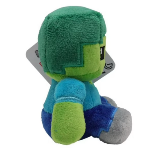 Peluche Minecraft 4.5 Mini Plush 12cm Zombie