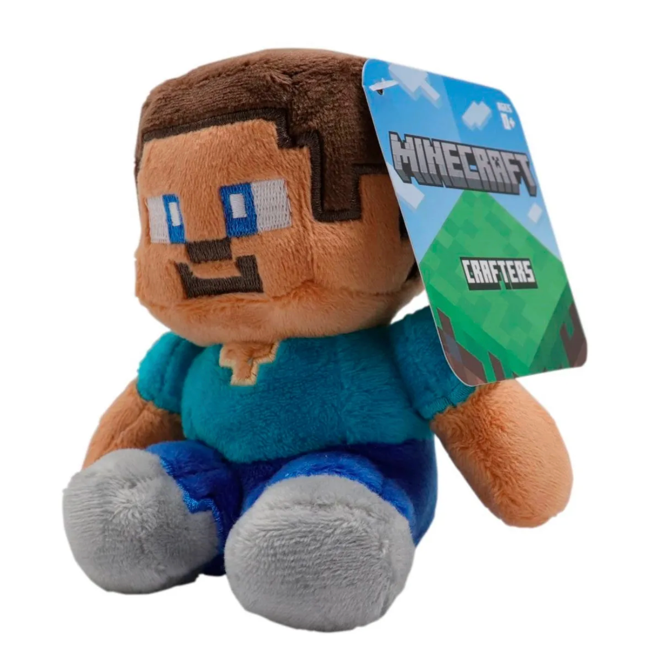 Peluche Minecraft 4.5 Mini Plush 12cm Steve