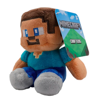 Peluche Minecraft 4.5 Mini Plush 12cm Steve