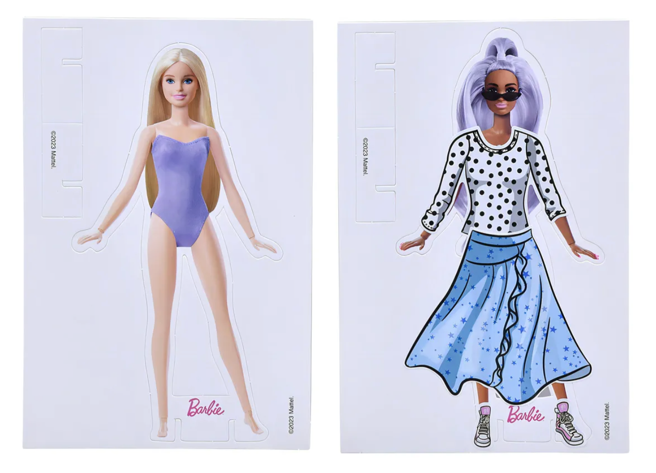 Set De Actividades Con Stickers De Barbie