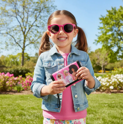 Barbie Set Billetera + Lentes Fashion