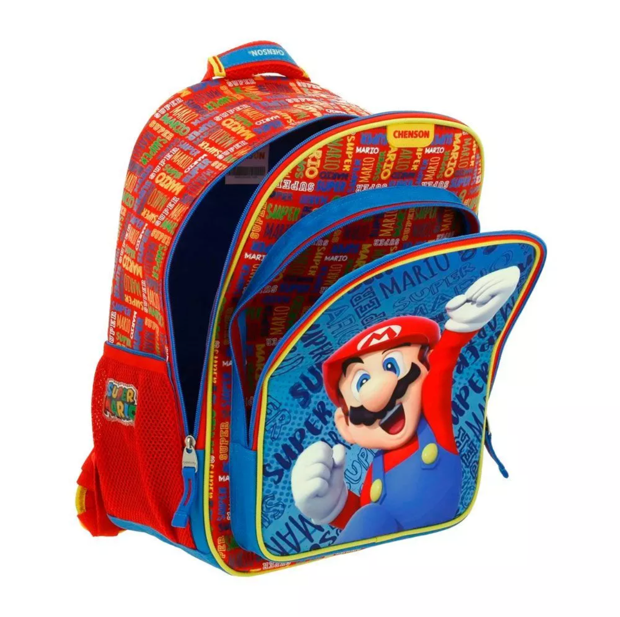 Mochila Infantil Super Mario Azul