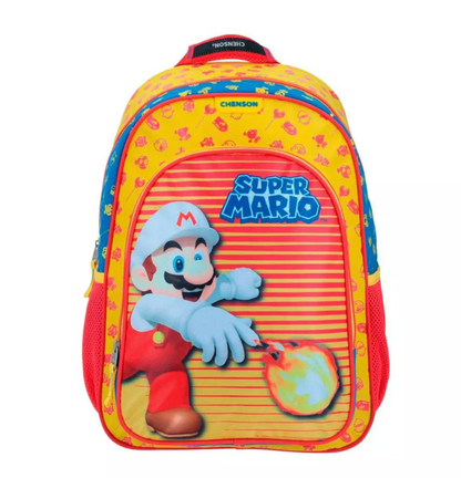 Mochila Grande Nintendo Super Mario Fire