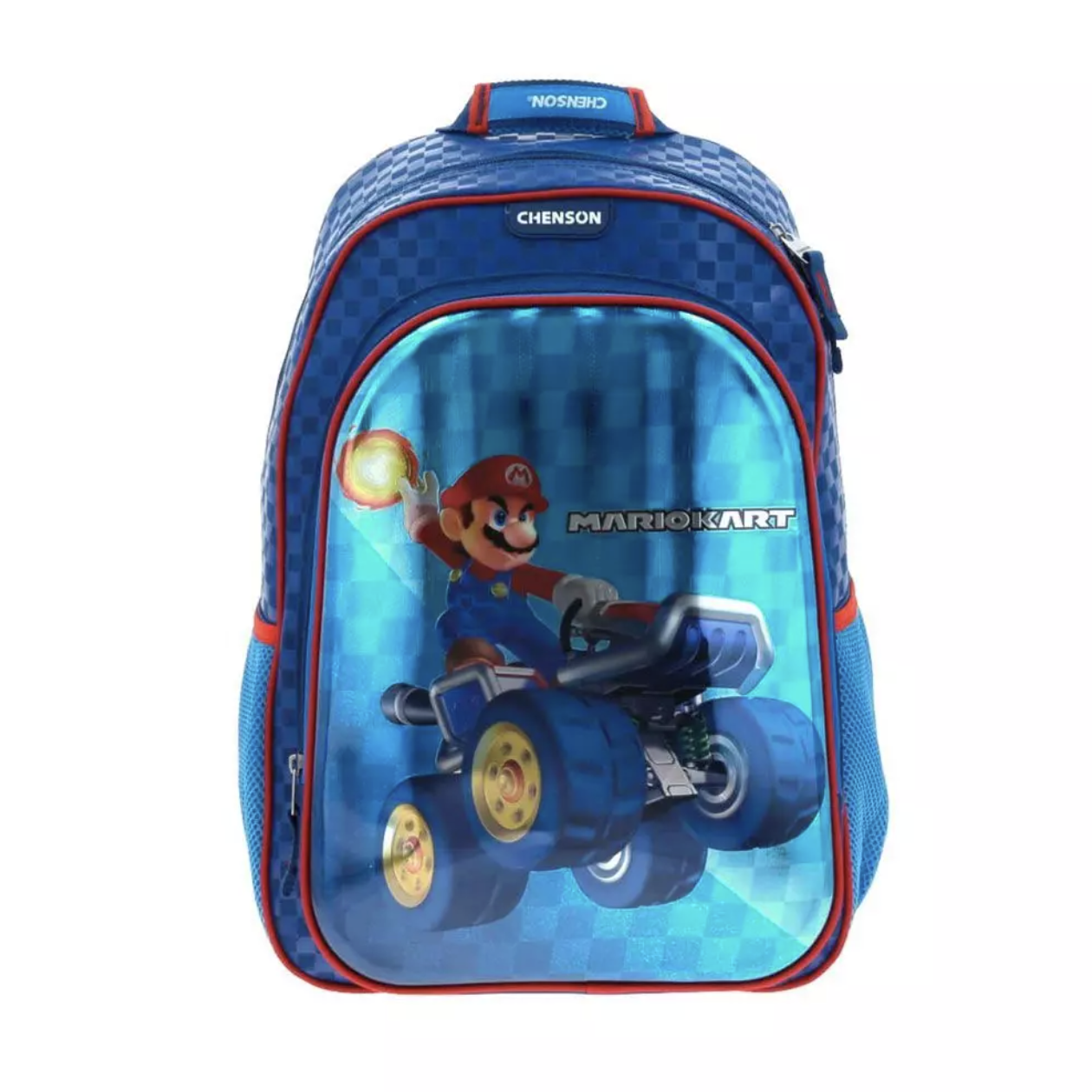Mochila Infantil Mario Kart Azul