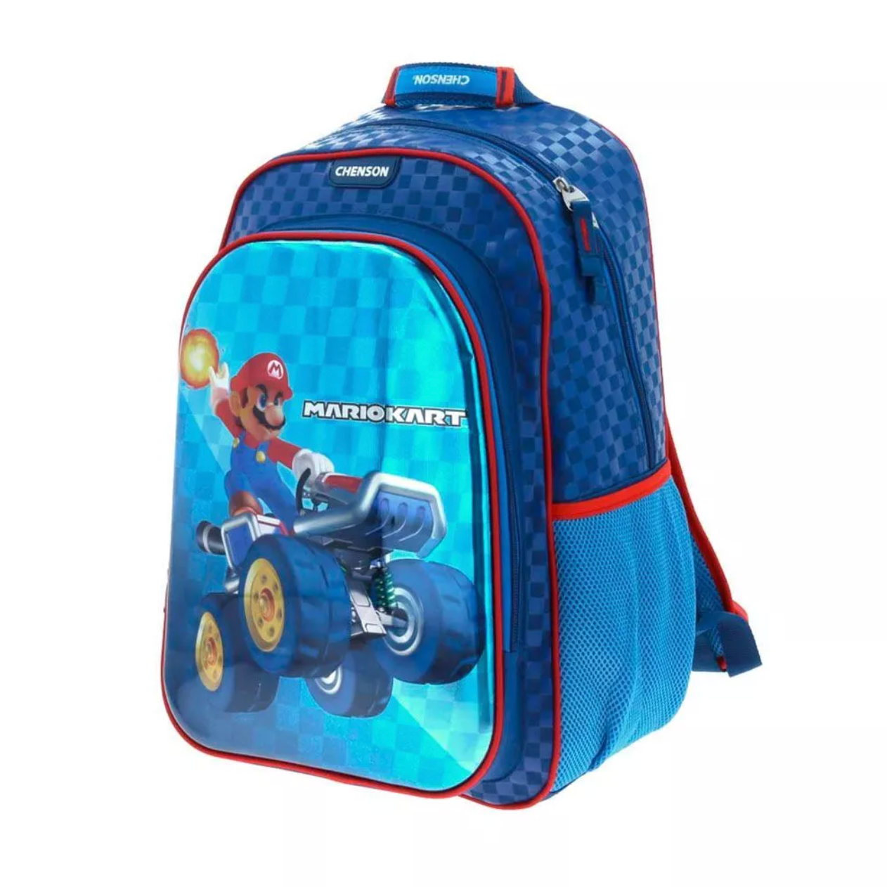 Mochila Infantil Mario Kart Azul