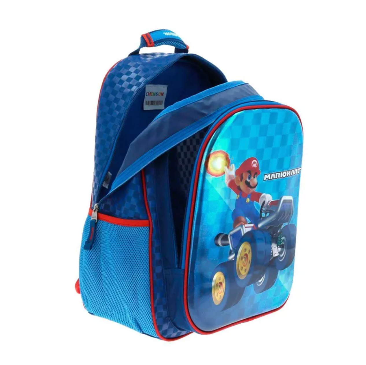 Mochila Infantil Mario Kart Azul