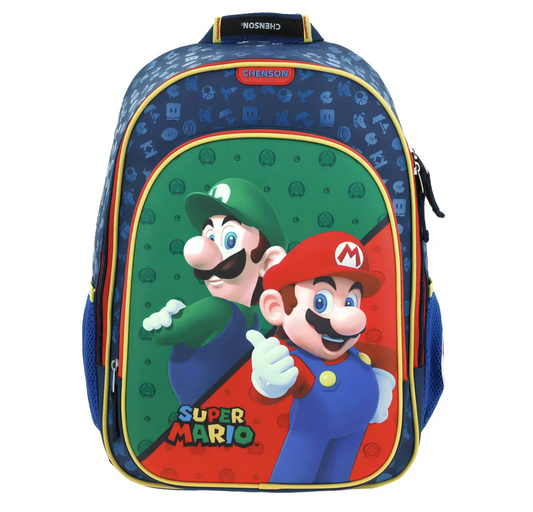 Mochila Infantil Mario y Luigi