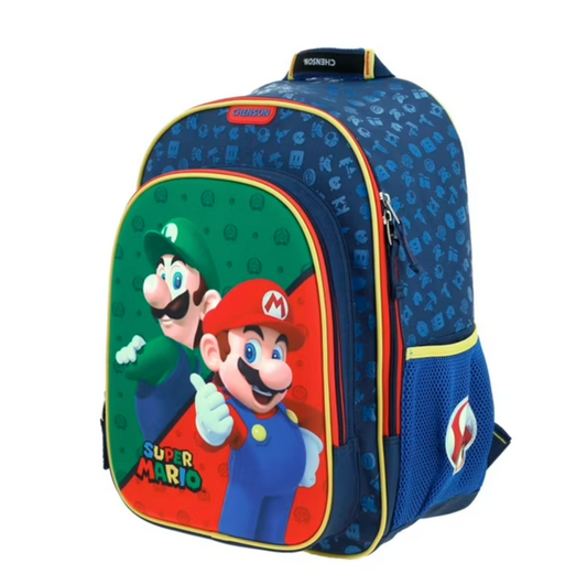 Mochila Infantil Mario y Luigi