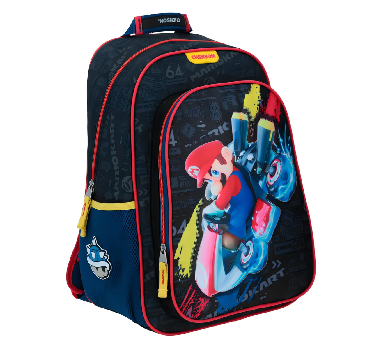 Mochila Infantil Mario Kart Luz Led