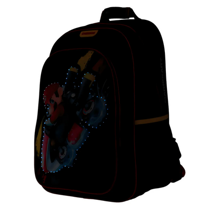 Mochila Infantil Mario Kart Luz Led
