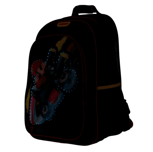 Mochila Infantil Mario Kart Luz Led