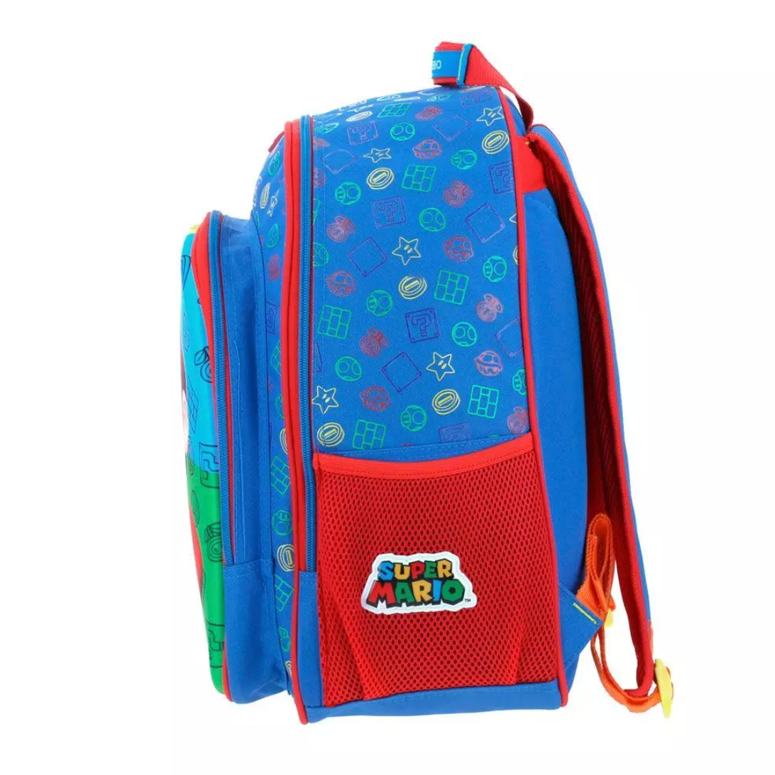 Mochila infantil Spuer Mario Bros
