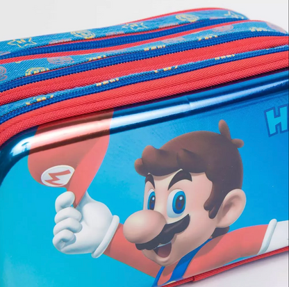 Estuche Triple Super Mario Bros