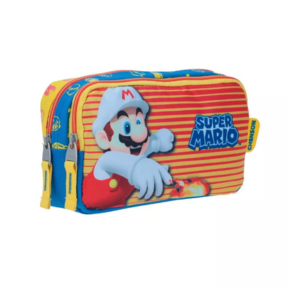 Estuche Doble Super Mario Fire