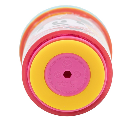 Vaso Con Bombilla Silicona Antivuelco Minnie Mouse 370ml