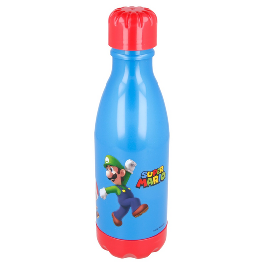 Botella Plastica 560ml Mario
