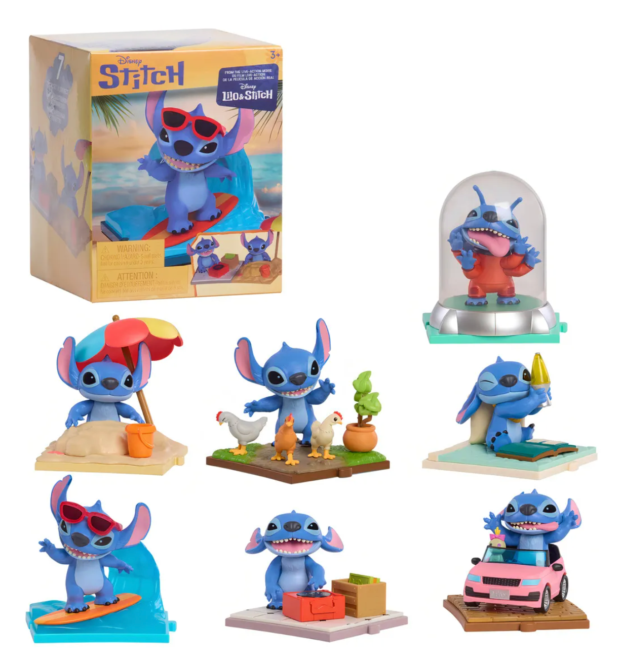 Stitch Figuras Pelicula Coleccionables En El Tiempo