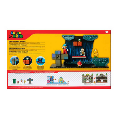 Juego Figura De Acción Super Mario Set Subterráneo