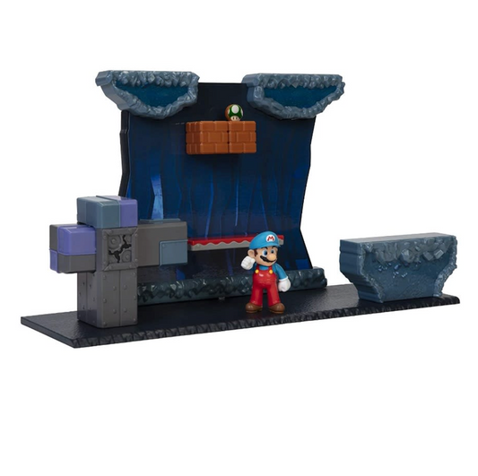 Juego Figura De Acción Super Mario Set Subterráneo