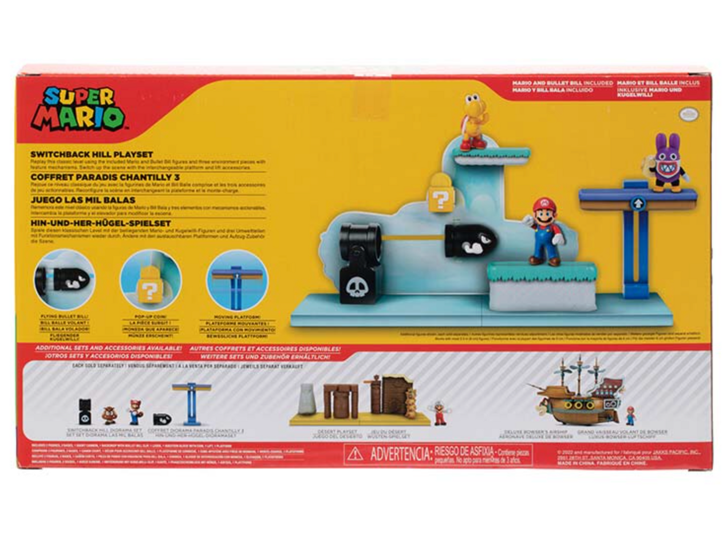 Playset Juego De Las Mil Balas Super Mario
