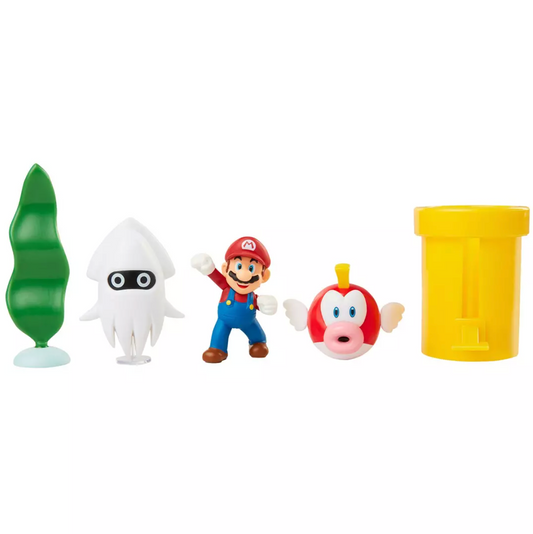 Set Super Mario Diorama Acuatico Jakks Pacific